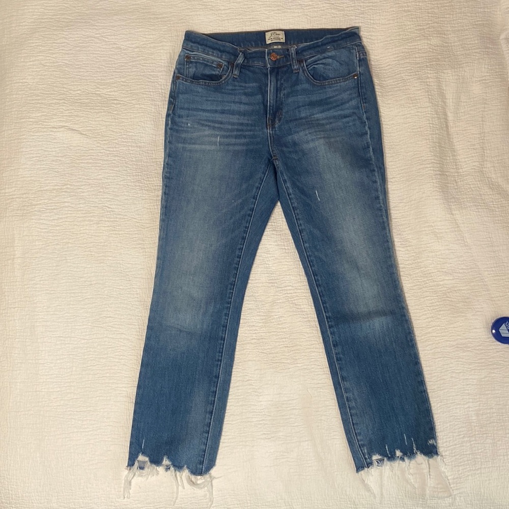 J Crew- Slim broken in boyfriend Jean size 25
